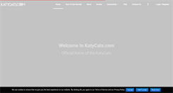 Desktop Screenshot of katycats.com