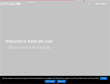 Tablet Screenshot of katycats.com